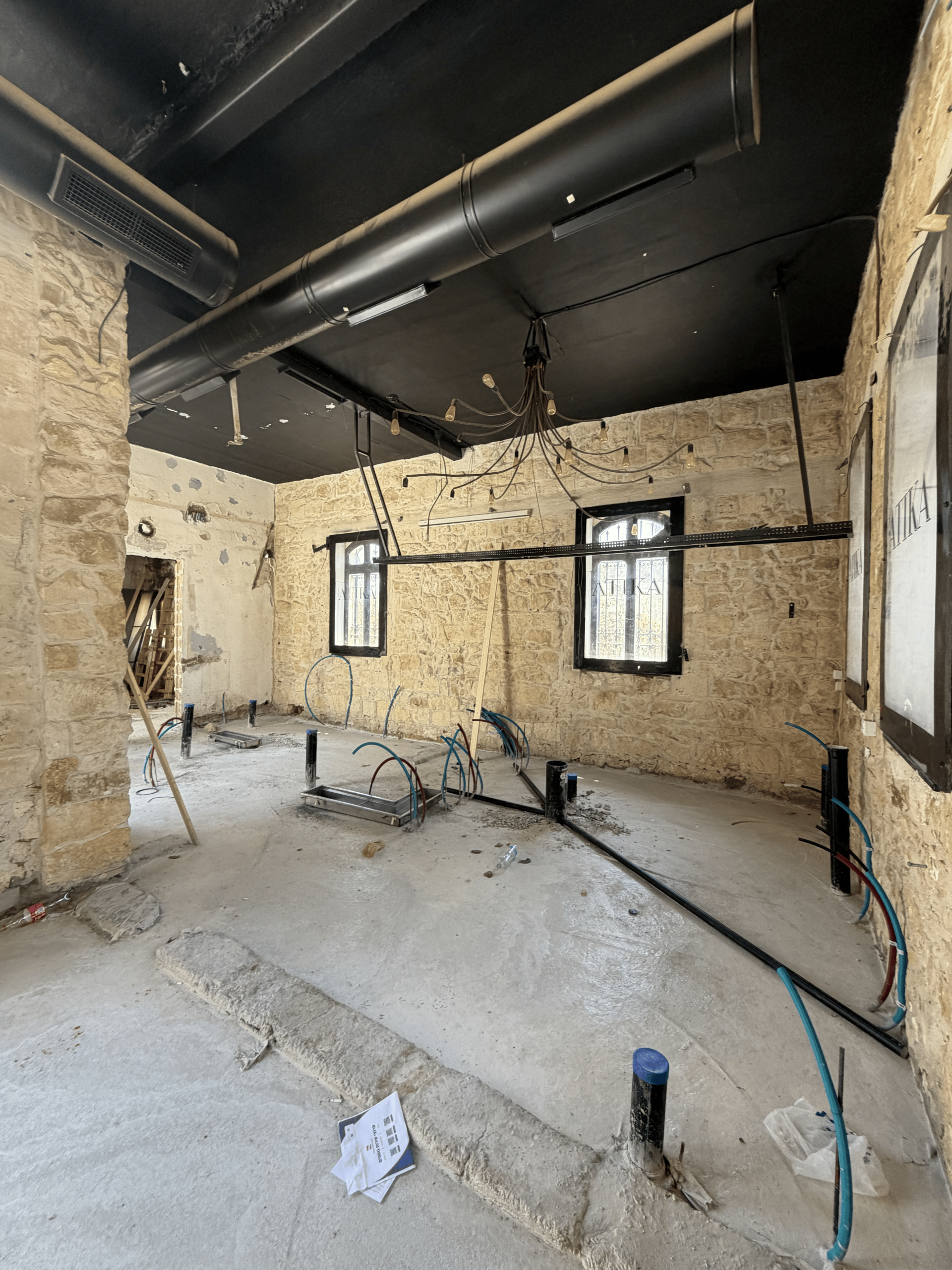 תכנון תאורה למרחב מסחרי בעיר העתיקה בבאר שבע